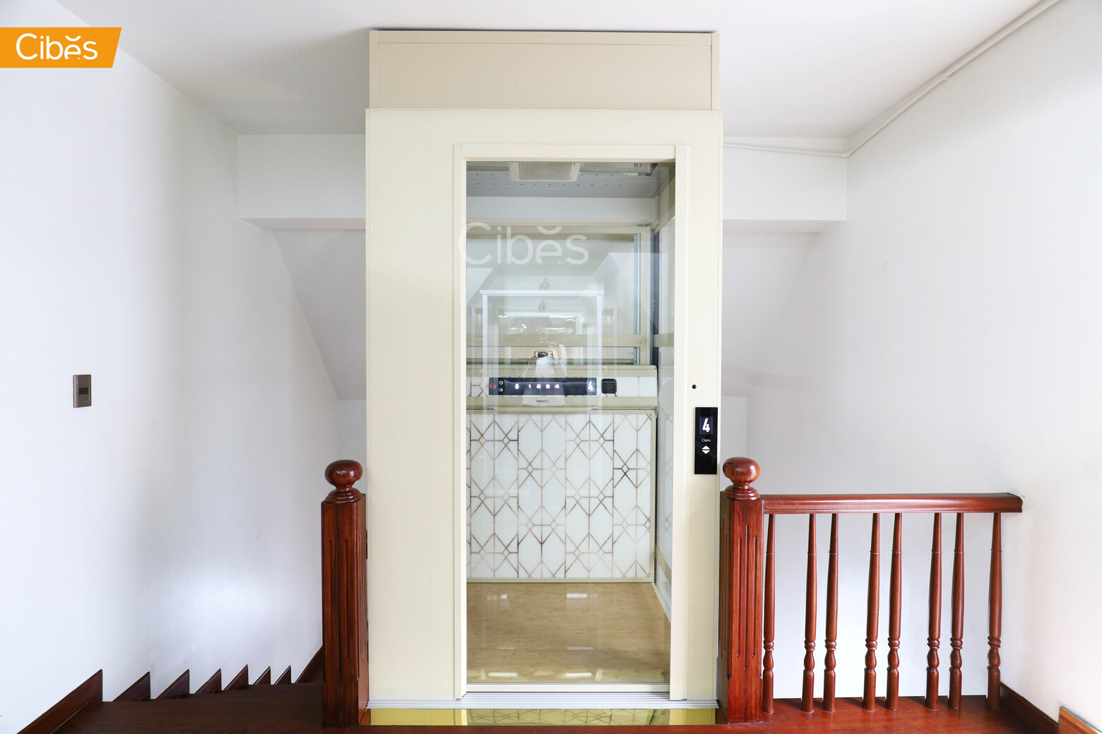 KĐT Vinhomes Imperia Hải Phòng - Cibes Voyager V80 Aurora - Lắp đặt vừa vặn trong thiết kế tầng trên cùng bị vướng dầm nhà