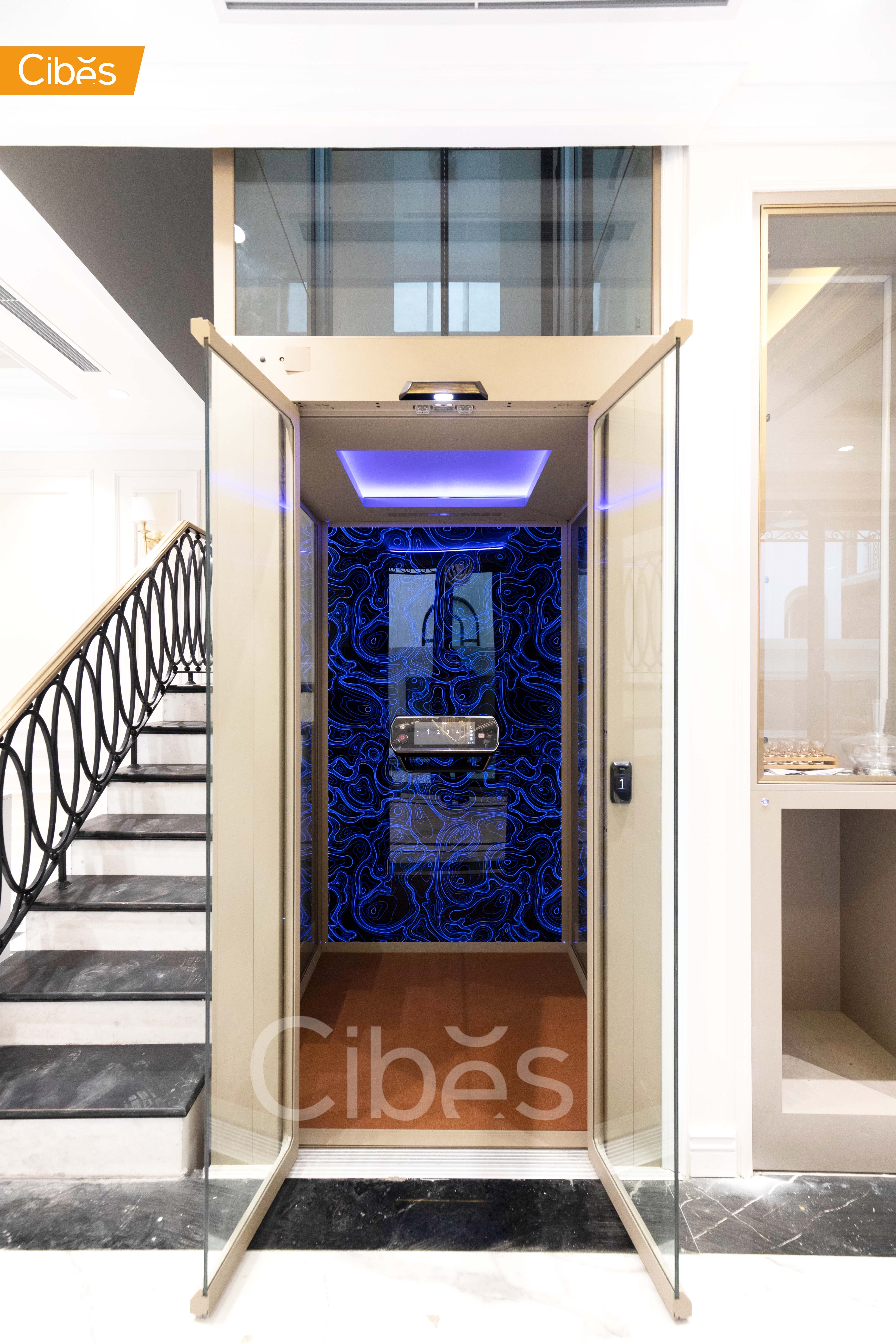 Ocean Park Hà Nội - Thang máy cabin V90 Galaxy